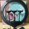 Luz de preenchimento LC360 ajuste por toque controle remoto Ajuste Luz de beleza 14 polegadas três posições para celular Nova luz de preenchimento para live