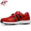 Novos Sapatos de Golfe Masculinos para Unhas Quebradas Sapatos de Treinamento Antiderrapantes Resistentes ao Desgaste Sapatos Esportivos Sapatos com Fivela Rotativa