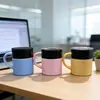 Atacado do Fabricante Caneca de Aço Inoxidável Camada Dupla a Vácuo Caneca de Presente 304 Caneca com Alça Caneca de Café Logo Personalizado