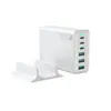Cargador de Nitruro de Galio de 135W Cargador USB Multipuerto Carga Rápida Pd 135W Estación de Carga para Teléfono Móvil Laptop Escritorio