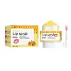 Eelhoe Exfoliante Labial Naranja Exfoliante Labial Suave e Hidratante para el Cuidado y Limpieza de los Labios y la Piel Circundante