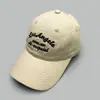 Boné de Baseball Bordado com Letra Tridimensional Estilo Coreano para Primavera e Verão, Unissex, Proteção Solar Casual Retro Versátil Bico de Pato Venda por Atacado