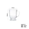 Spot Atacado Copo de Vidro para Cerveja de Barril Copo de Água com Alça Copo de Suco Doméstico Copo de Cerveja para Bar Copo com Alça Pode Ser Impresso com Logo