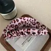 YHJ accesorios para el cabello nuevo acetato estampado de leopardo pinza para el cabello de alta calidad pinza para el cabello grande pinza de tiburón trasera para mujer tocado pinza para el cabello
