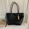 2025 Nova Bolsa Tote de Grande Capacidade para o Trabalho Moda Casual Retro Textura Casual Bolsa de Ombro