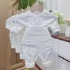 Pantalón Largo de Algodón Puro sin Huesos Otoño/Invierno para Bebé Clase A (Nuevo) 33004 Ropa de Casa Separada para Bebés con Protección para la Barriga de Cintura Alta