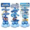Temporada de Graduación Decoraciones para Ceremonias de Escuela Primaria y Secundaria Guías para Registro de Fotos de Clase en el Salón Globos Tablero KT Señales de Bienvenida