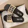 Sandalias de Goma Planas de Talla Grande para Mujer Moda Verano 2025 Estilo Coreano Sandalias Retro Tejidas de Punta Abierta Negras