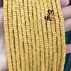 Contas Quadradas de Pedra Vulcânica Vermelhas, Amarelas, Azuis, Verdes e Pretas, Contas Quadradas de Rocha Vulcânica, Acessórios para Joias DIY, Contas Quadradas Planas Pequenas de Pedra Vulcânica
