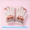 Ruiya Selecciona Cuidadosamente Guantes Infantiles de Cinco Dedos, Guantes Cálidos de Invierno para Niños y Niñas, Guantes de Felpa con Dibujos Animados para Niños Mayores