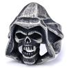 Anéis de Caveira de Pirata Retrô de Venda Quente Nórdicos Transfronteiriços no Atacado, Aço Inoxidável, À Prova de Ferrugem, Vários Estilos, Acessórios da Moda