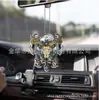 Enfeites Mágicos de Natal e Halloween para Carro Novo, Enfeites de Árvore Acrílicos Transfronteiriços, Série de Decoração para Casa com Animais