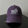 Gorra de Béisbol de Tela de Secado Rápido Color Morado Oscuro Estilo Jolin Tsai para Mujer en Verano, Visera Solar Versátil Estilo Coreano para Hombre