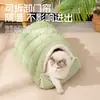 Cama de Gato Xadrez Quente Tendência Outono e Inverno Túnel para Animais de Estimação de Inverno Cama para Gato e Cachorro Saco de Dormir Espesso Ninho Anti-Congelamento Ninho Aberto