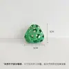 Arte de Bambu Xin Sheng Formato de Zongzi Decoração Trançada de Bambu DIY Estilo Chinês Auspicioso Artesanato Criativo Material de Arte Floral Trançado Feito à Mão