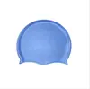Venta al por mayor del fabricante 55g Impermeable Engrosada Silicona Gorro de Natación Grande para Adultos, Universal para Mujeres, Hombres y Niños, Verano y Verano