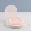 Procesamiento y Personalización de Caja Redonda Asimétrica de Tres Compartimentos para Rubor, Caja de Empaque para Cojín de Aire para Corrector, Material de Empaque para Crema CC Crema BB, Caja para Iluminador