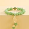 Pulseira de contas de ábaco natural bodhi pulseira de círculo único de cor multi-tesouro gato da sorte queimado em carvão suprimento ao vivo para homens e mulheres atacado
