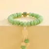 Pulseira de raiz de bodhi de gato da sorte de carvão ativado para homens e mulheres, pulseira de contas de Buda, contas de bodhi para brincar, joia de ábaco, atacado ao vivo