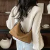 Bolso Tote de Gamuza Vintage para Mujer, Moda Otoño 2026 Nuevo Bolso de Hombro de Gran Capacidad para el Trabajo