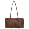 Bolso de Gran Capacidad con Textura de Alta Calidad para Mujer 2026 Otoño/Invierno Nuevo Estilo Moda Bolso de Hombro para el Trabajo Bolso Tote Versátil Informal