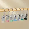 Gancho-clipe multifuncional de 3 garras para calças, armazenamento doméstico, aço inoxidável, não marca, cabide único resistente