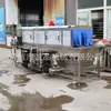 Máquina de Limpeza de Cestas de Giro de Alimentos, Máquina Tudo-em-Um para Limpeza e Secagem de Bandejas de Alimentos Cozidos, Máquina Totalmente Automática para Limpeza de Moldes de Filé de Frango