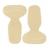 Almohadillas para Talones 2 en 1, Cojines Gruesos para Talones, Plantillas de Gel, Pegatinas Autoadhesivas para Talones de Mujer, Reductoras de Talla, Anti-Rozaduras, Absorbentes de Impacto, Pegatinas en Forma de T