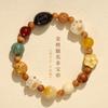 No ser nadie. 1, título de literatura y arte bodhi 18 semillas tesoro múltiple bendición múltiple quema de carbón gato de la suerte adorable pata de gato pulsera de un solo círculo