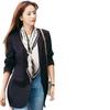 Camisa a juego Bufanda de seda Verano Delgada 2025 Nuevo Primavera y Otoño Larga Elegante Delgada Estrecha Verano Delgada Bufanda Protectora para el Cuello