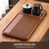 Conjunto de Chá de Cerâmica Preta Conjunto Completo com Bandeja de Chá com Água Automática Integrada Casa 2025 Novo Escritório Bule Xícara de Chá Conjunto de Chá