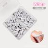 Mini anillo de arena para decoración de uñas de 100 px/caja, adecuado para mini anillo de arena de 3,1 mm, con rodamiento para pulir la superficie de las uñas, cabezal para pulir uñas.
