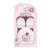 Almofada de Esponja para Dedo Mínimo Chuanqi'Er, Uso Duplo para Aplicação Seca e Úmida, Ultra Macia, Não Absorve Base, Conjunto de Esponjas Marshmallow