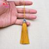 8cm borla de seda de hielo cloisonné borla colgantes accesorios funda de teléfono móvil marcapáginas colgante oreja diy accesorios fabricantes al por mayor