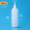 Frasco com Bico Fino à Prova de Luz Branco Sub-Frasco 20 30 50ml Tinta Pigmento Amostra Plástico Extrudido Frasco Personalizado