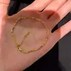 Pulsera de Moda 2026 para Mujer de Xiaohongshu, Diseño de Nicho Ins, Pulsera de Bambú Plateada Moderna y Versátil