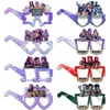 Óculos e máscaras da Patrulha Canina e Homem-Aranha em estoque transfronteiriços, máscaras de festa de desenhos animados, itens decorativos de papel para festa à fantasia