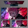 Alfombrilla de Ratón Extra Grande para Hombres y Mujeres, Alfombrilla Bidimensional Resistente a Manchas, Escritorio de Oficina Juego, Alfombrilla de Ratón E-Sports Anime Hatsune