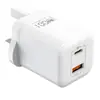 Cargador de Nitruro de Galio de Doble Puerto 100W Totalmente Compatible Adecuado para Oppovivo Huawei Xiaomi Carga Súper Rápida Cabezal de Carga