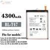 Adecuado para teléfono móvil Lg Velvet 5g Batería Bl-T47 Batería de Gran Capacidad 4300Mah Venta al por Mayor de Fábrica Exportación