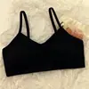 Ropa interior para estudiantes de 13 a 18 años Camisola tipo bandeau Chaleco Adecuado para usar con sujetadores acolchados Capa interior Estilo dulce y lindo