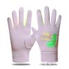 Guantes para niños, otoño e invierno, resistentes al viento y al frío, con forro polar, cálidos, para niños y niñas, para deportes al aire libre, con dibujos animados, luminosos, para montar a caballo.