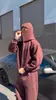 Sudadera de Cuello Alto 2025 para Hombre de Peso Pesado Chaqueta Cardigan Americana Diseño Callejero Personalizado Sudadera con Capucha de Gama Alta