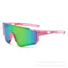 Gafas de Sol para Niños, Gafas de Sol para Niños, Gafas Deportivas de Ciclismo para Niñas, Gafas Coloridas a Prueba de Viento, Estilo Familiar de Moda Transfronterizo