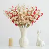 Flores de delfinio muy realistas en estilo nórdico para decoración suave, escaparate de hotel y accesorios de fotografía