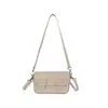 Dropshipping Transfronterizo de Bolsos de Hombro de Nicho, Bolsos Cuadrados Pequeños, Bolsos Sencillos Retro de Color Sólido para Debajo del Brazo, Bolsos Cruzados Personalizados, Bolsos de Estilo Nuevo
