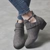 Juti Europa e Estados Unidos comércio exterior tamanho grande sapatos femininos Amazon wish novo Rebite retrô sapatos casuais femininos