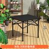 Mesa plegable para exteriores Mesa tipo rollo de huevo Suministros de camping Picnic Combinación de mesa y silla portátiles Aleación de aluminio Quema de velas