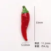 Verduras Simuladas Semi-Tridimensionales Comida Miniatura Juguete Imán para Refrigerador Llavero Maíz Hecho a Mano DIY Pasador Accesorios para el Cabello