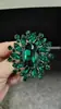 Broche de Acrílico da Moda para Mulheres, Alfinete Eletrodepositado em Liga, Broche Acessório de Roupa